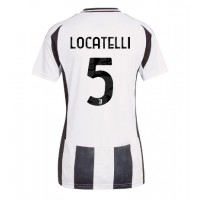 Juventus Manuel Locatelli #5 Hemmatröja Kvinnor 2024-25 Korta ärmar